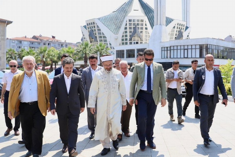 Diyanet İşleri Başkanı Erbaş Akçakoca’da  