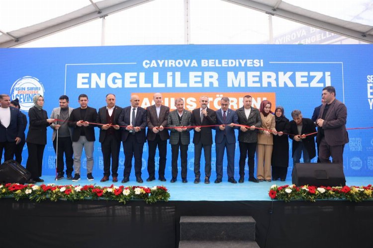 Çayırova Belediyesi Engelliler Merkezi hizmete açıldı