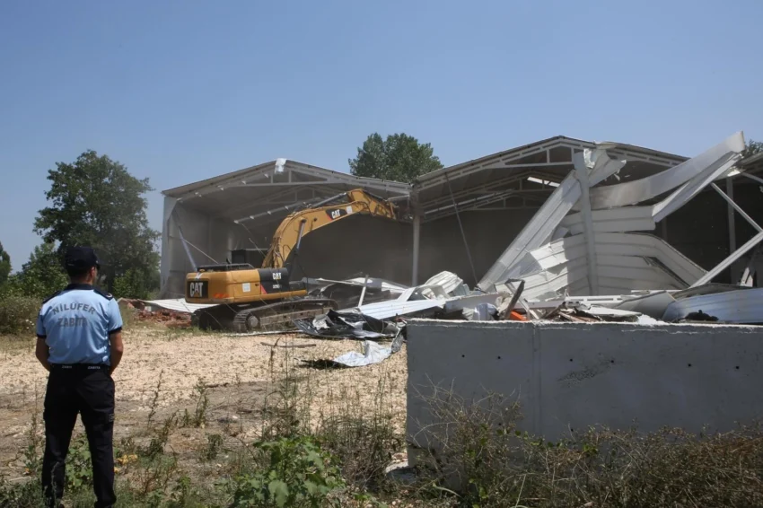 Nilüfer’de kaçak yapıya göz açtırılmıyor