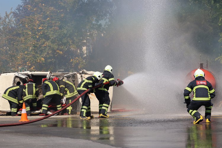 Konya’dan uluslararası itfaiye eğitimi