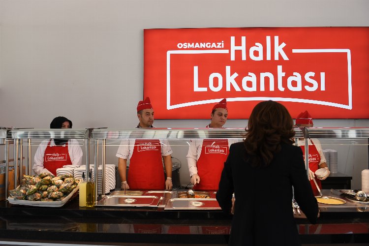 Osmangazi’de Halk Lokantası açıldı