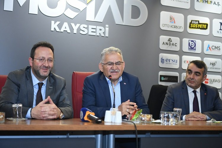 MÜSİAD Kayseri Başkan Büyükkılıç’ı ağırladı