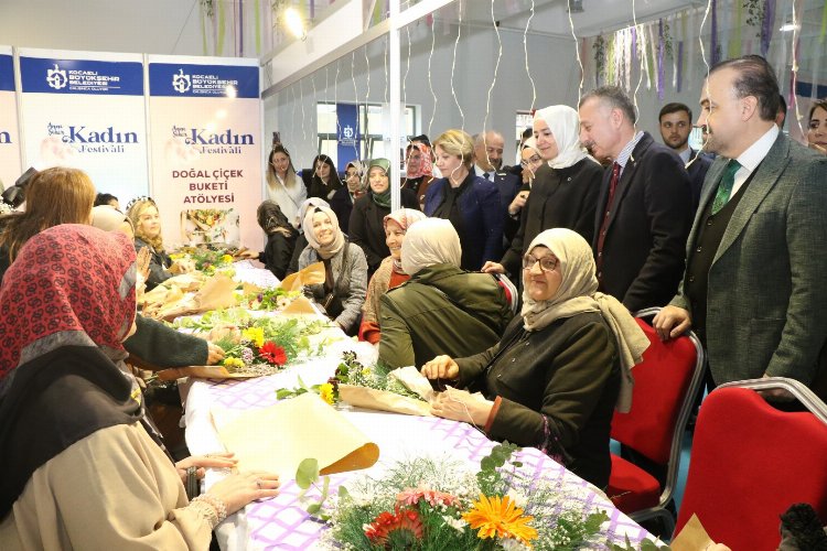 Kocaeli’de Kadın Festivali dolu dolu geçti