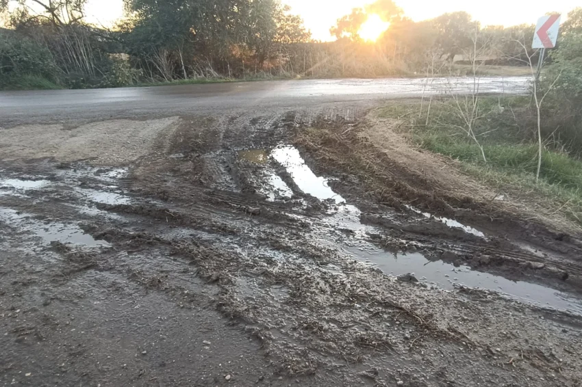 Keşan’da yol eziyeti ve vatandaşların isyanı!