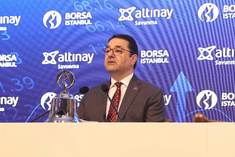 Altınay Savunma Teknolojileri için ‘gong’ töreni