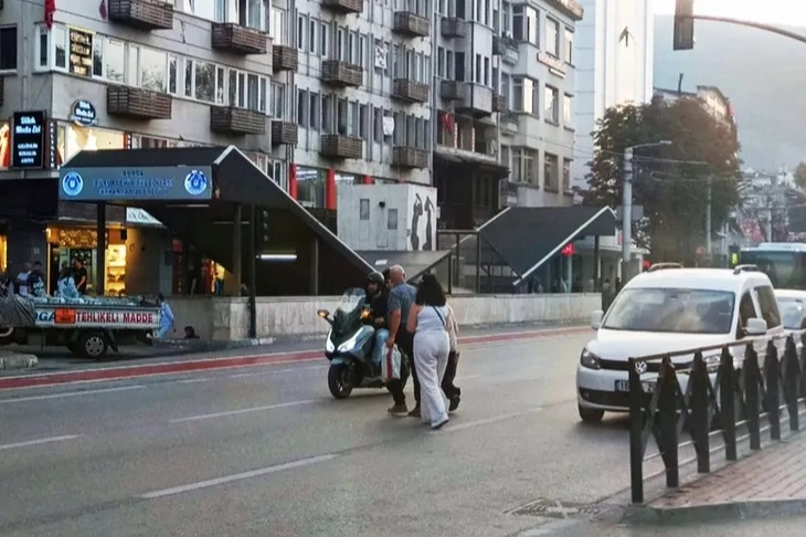 Bursa Atatürk Caddesi’nde yaya sorunu