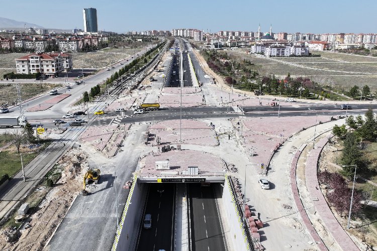 Konya’da o kavşak Mayıs’ta tamamen hizmete açılacak