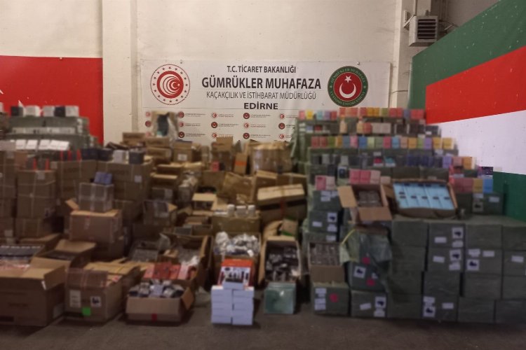 Kapıkule’de Gümrük Muhafaza kaçakçılara karşı ‘kapı’ gibi!