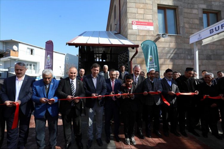 İnegöl’de Mevlana Camii dualarla açıldı