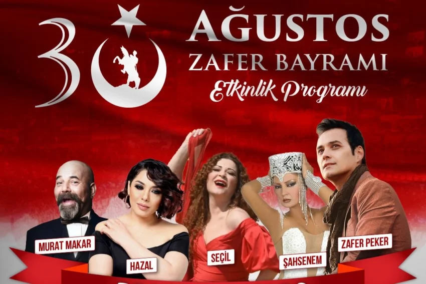 Gemlik’in 30 Ağustos Zafer Bayramı programı belli oldu