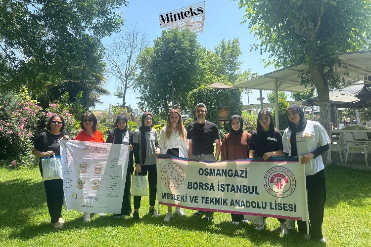 Minteks’e e-twinning projesi kapsamında ziyaret