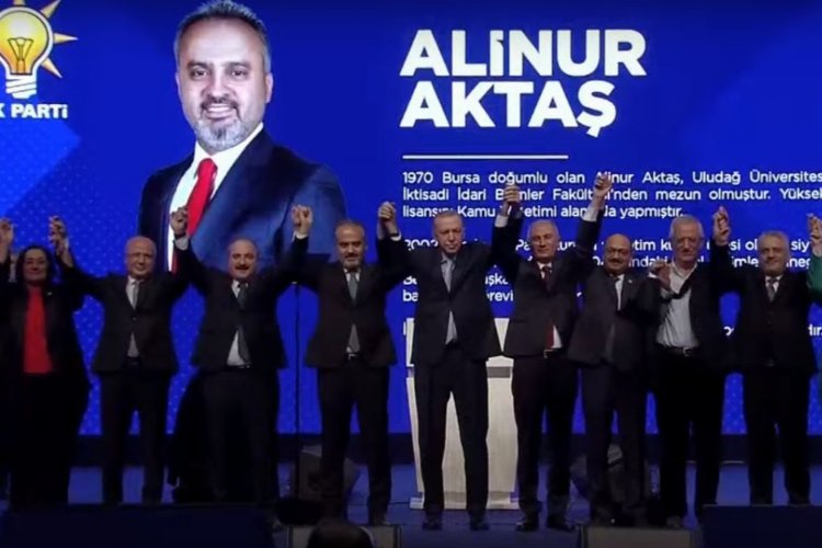 Cumhur İttifakı Bursa’da Alinur Aktaş ile devam