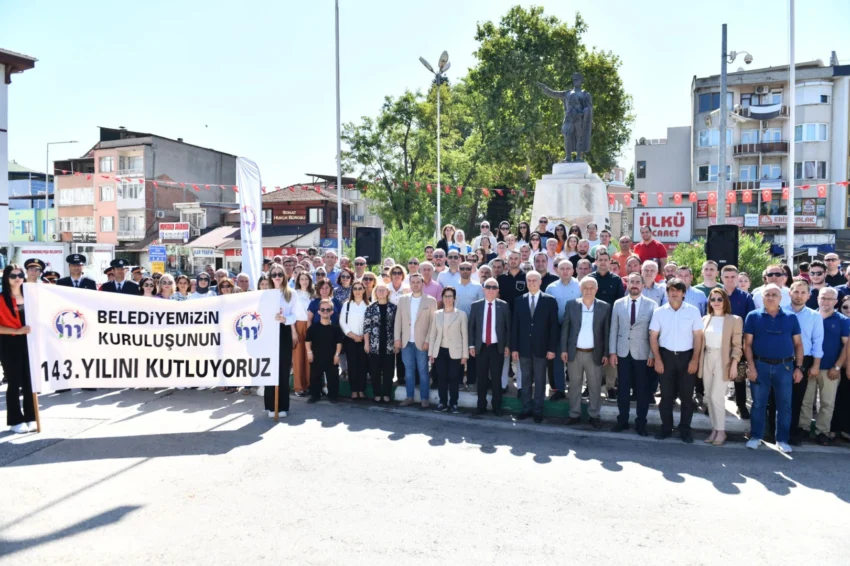 Mustafakemalpaşa Belediyesi’nde 143. yıl gururu