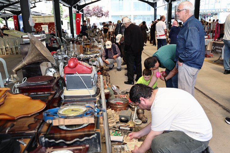 Kayseri’de antikacılar yeni yerlerini sevdi