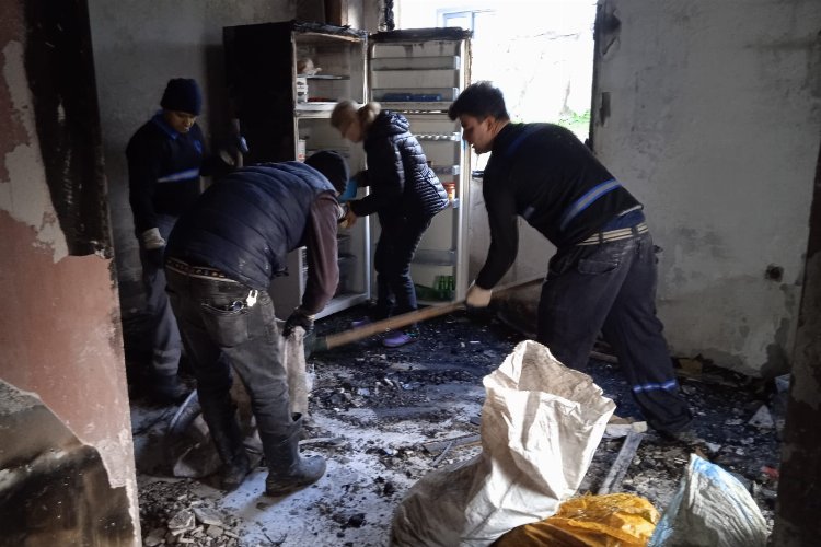 Bodrum’da yangın mağdurlarına hızlı destek