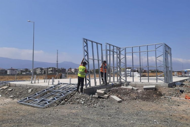 Gaziantep’te ‘Osmangazi Evleri’nde çalışmalar tam gaz