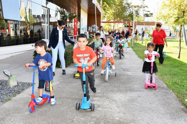 Manisalı miniklerden ‘hareketlilik’ farkındalığı