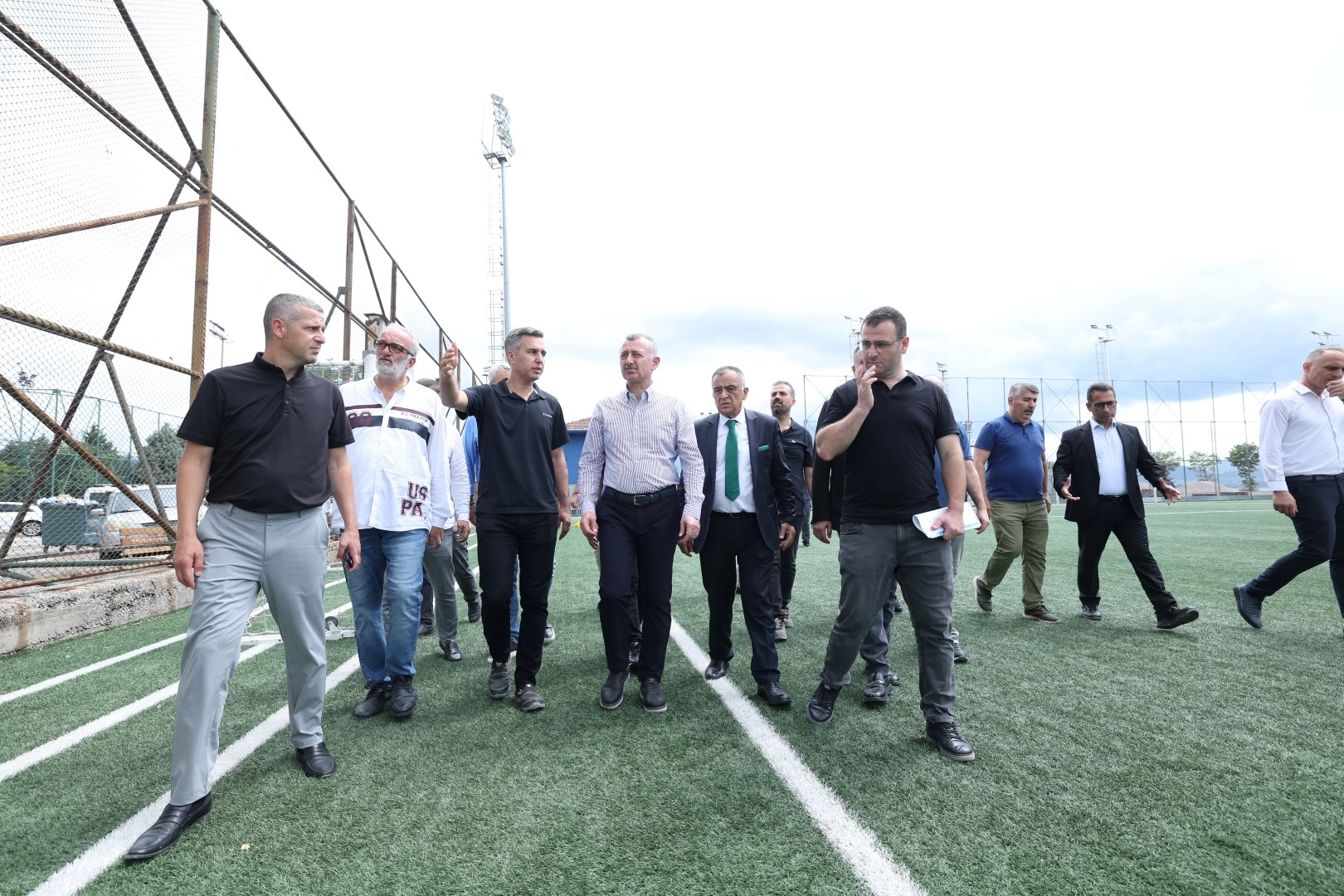 Başkan Büyükakın Vinsan Tesisleri’ni yerinde inceledi