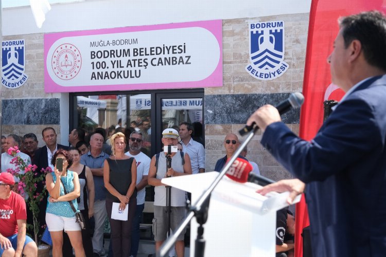 Bodrum’a 75 öğrencili gündüz bakımevi açıldı