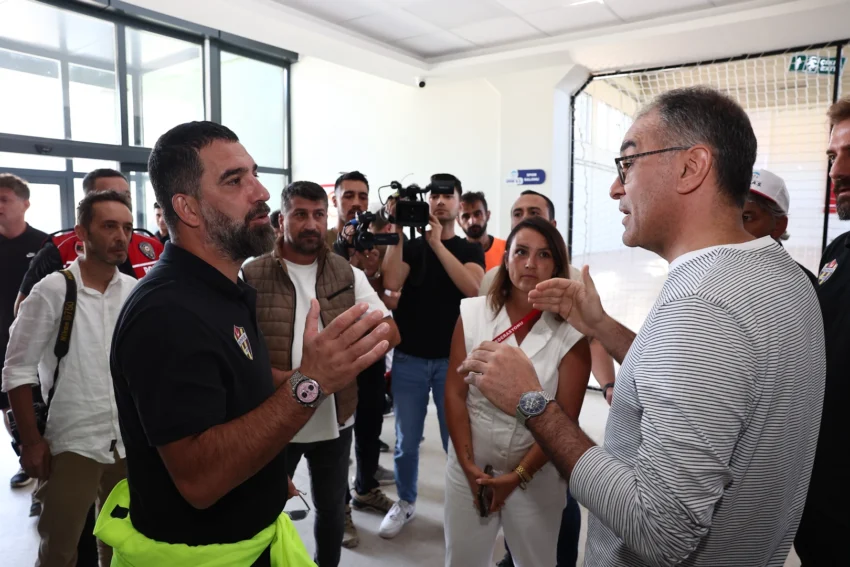 Arda Turan’dan Kayseri’nin Yüksek İrtifa Kamp Merkezi’ne övgü