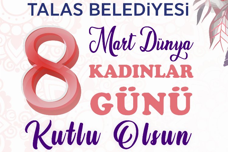 Talas’ta Kadınlar Günü konseri ve söyleşisi